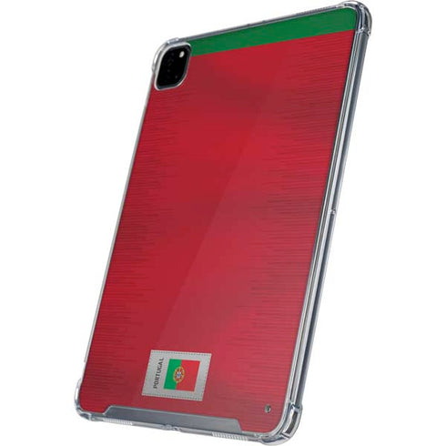 Portugal Soccer Flag iPad Pro 12.9in (2020) Clear Case